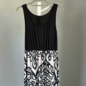 Printed Maxi Dress